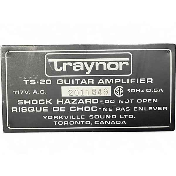 Used Traynor TS-20 Guitar Combo Amp