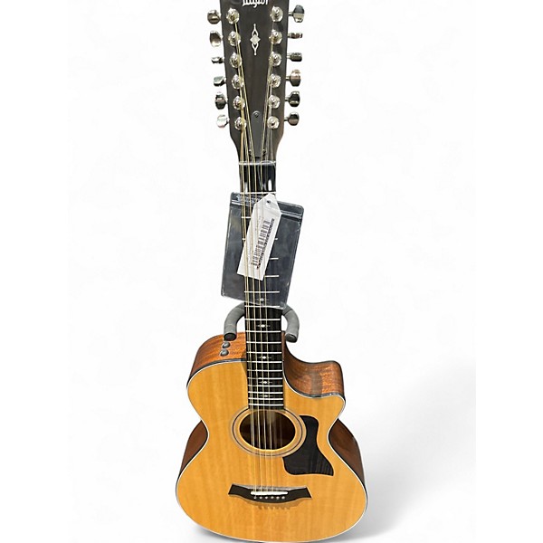 Used Taylor 352CE Antique Natural 12 String Acoustic Electric Guitar