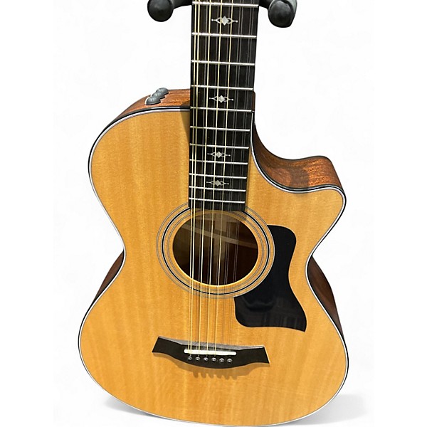 Used Taylor 352CE Antique Natural 12 String Acoustic Electric Guitar