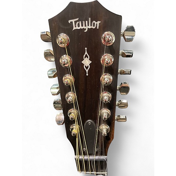 Used Taylor 352CE Antique Natural 12 String Acoustic Electric Guitar