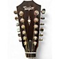 Used Taylor 352CE Antique Natural 12 String Acoustic Electric Guitar