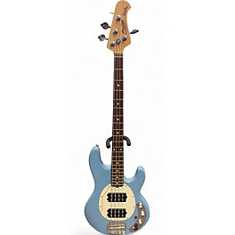 Used Sterling by Music Man Sub 4 LIGHT BLUE Electric Bass Guitar