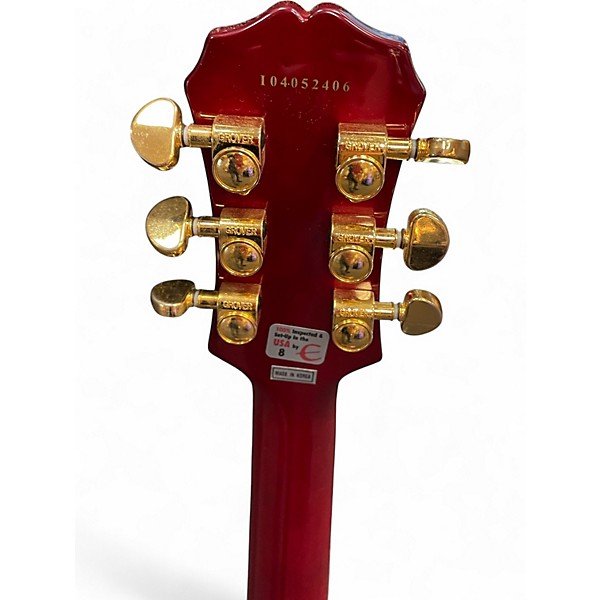 Used Epiphone Les Paul Custom Heritage Cherry Sunburst Solid Body Electric Guitar