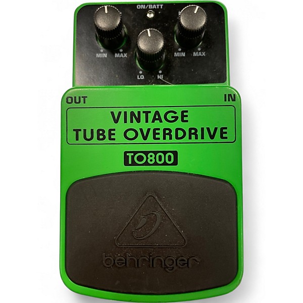 Used Behringer TO800 Vintage Tube Overdrive Effect Pedal
