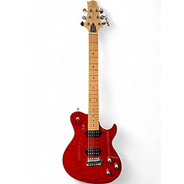 Used Greg Bennett Design by Samick FB-1 Red Solid Body Electric Guitar