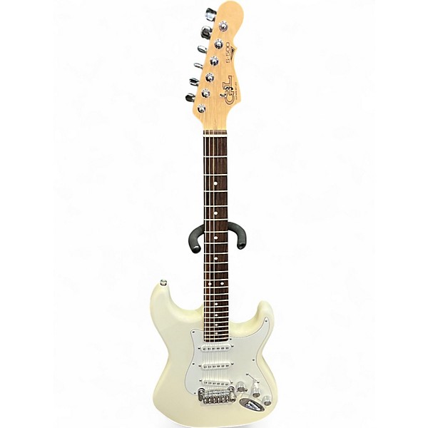 Used G&L S500 WHITE Solid Body Electric Guitar WHITE