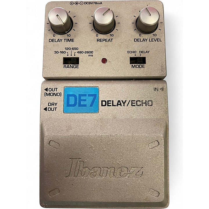 ディレイエフェクター、Ibanez 「DE7」の魅力 | ニーゴ