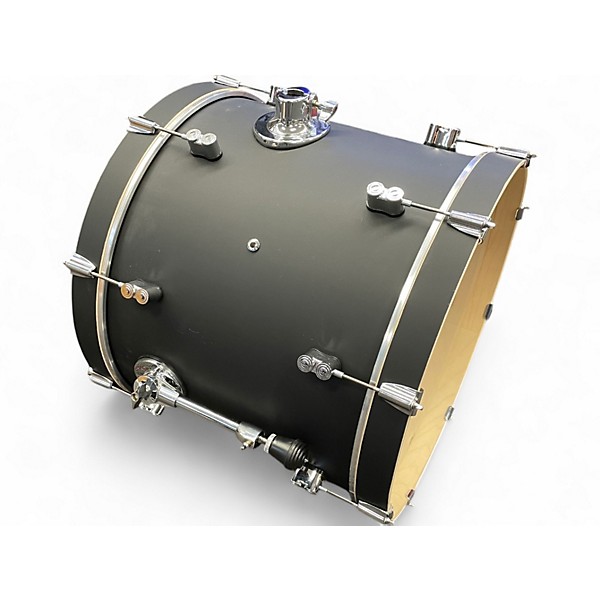 Used PDP by DW 4 Piece concept maple Satin Black Drum Kit