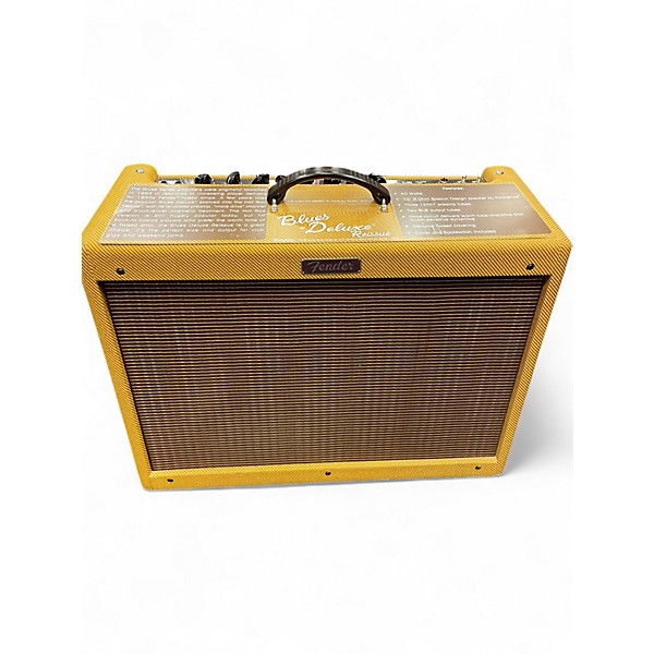 Used Fender Blues Deluxe Reissue 40W 1x12 Tweed Tube Guitar Combo Amp