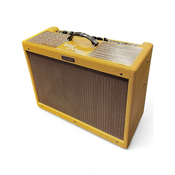 Used Fender Blues Deluxe Reissue 40W 1x12 Tweed Tube Guitar Combo Amp