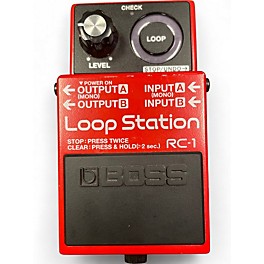 Used BOSS RC1 Loop Station Pedal