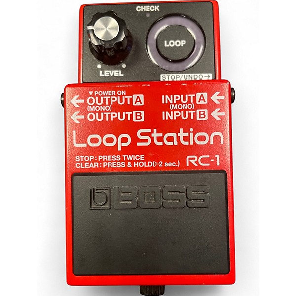 ギター BOSS  RC-1  Loop Station Amazon.com: Boss RC-1 Loop Station : Musical Instruments