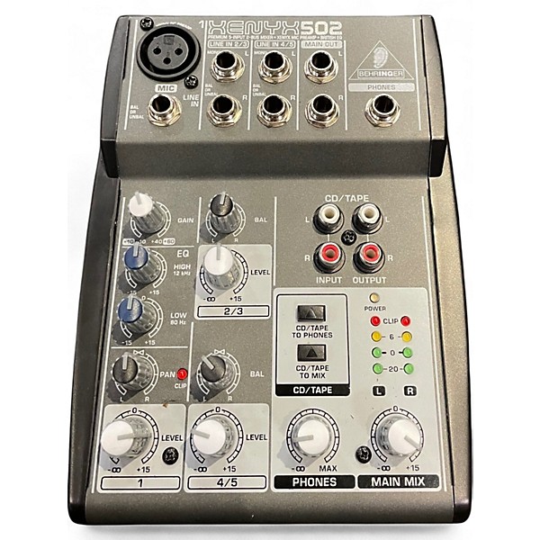 Amazon.com: Behringer Xenyx Q502USB Mixer with USB : Musical