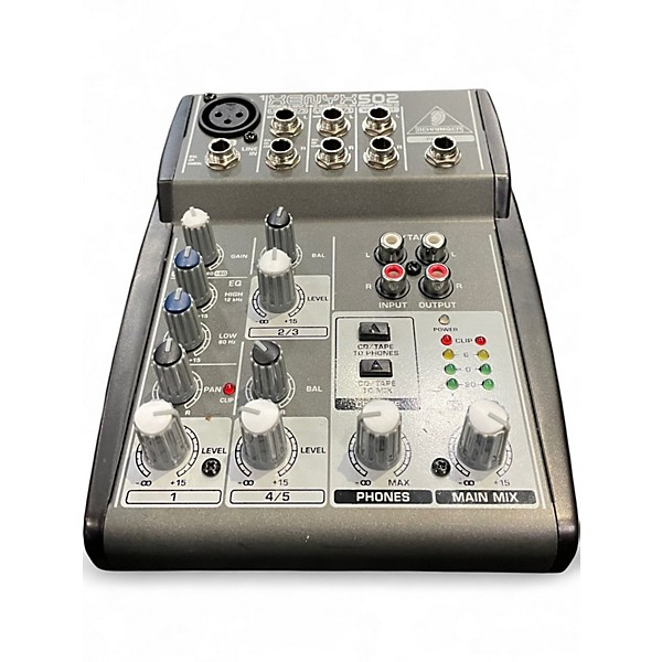 Used Behringer Xenyx Q502USB Unpowered Mixer