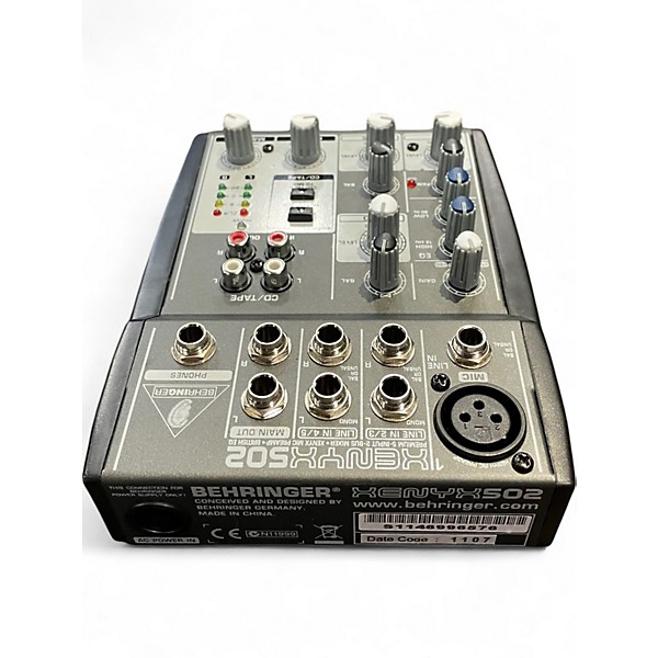 Used Behringer Xenyx Q502USB Unpowered Mixer