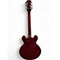 Used Samick San 450 Wine Red Hollow Body Electric Guitar