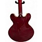 Used Samick San 450 Wine Red Hollow Body Electric Guitar
