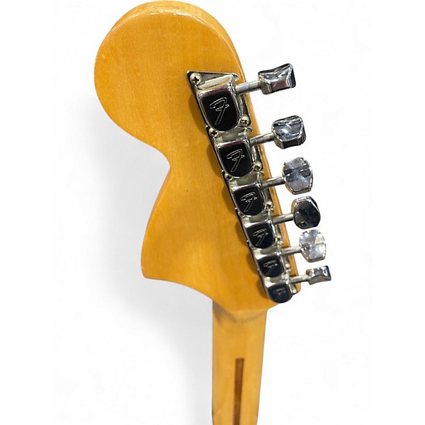 Vintage 1980s Fender 1980'S STRATOCASTER Black Solid Body Electric Guitar