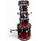 Used PDP by DW 5 Piece M5 Red to Black Fade Drum Kit thumbnail