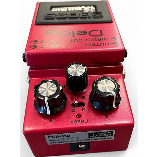 Used BOSS DM2W Delay Waza Craft Effect Pedal