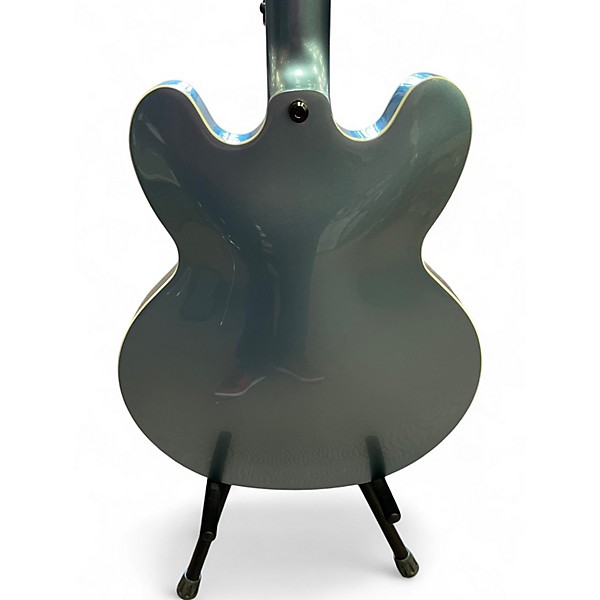 Used Epiphone DG-335 Metallic Blue Hollow Body Electric Guitar