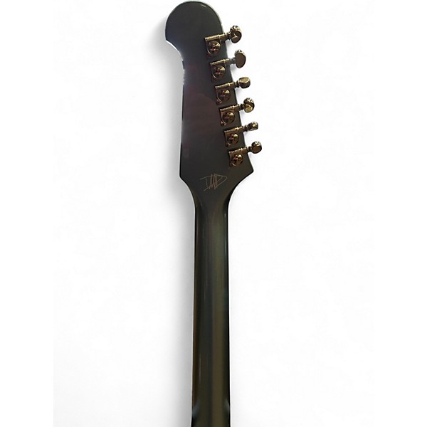 Used Epiphone DG-335 Metallic Blue Hollow Body Electric Guitar