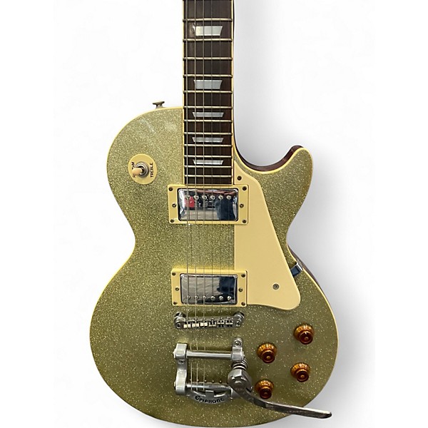 Used Epiphone Limited Edition Les Paul Standard Sparkle Flake Silver Sparkle Solid Body Electric Guitar
