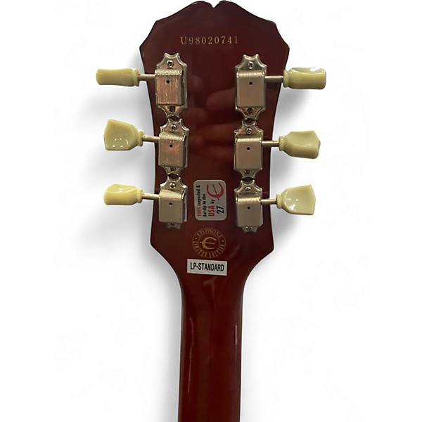 Used Epiphone Limited Edition Les Paul Standard Sparkle Flake Silver Sparkle Solid Body Electric Guitar