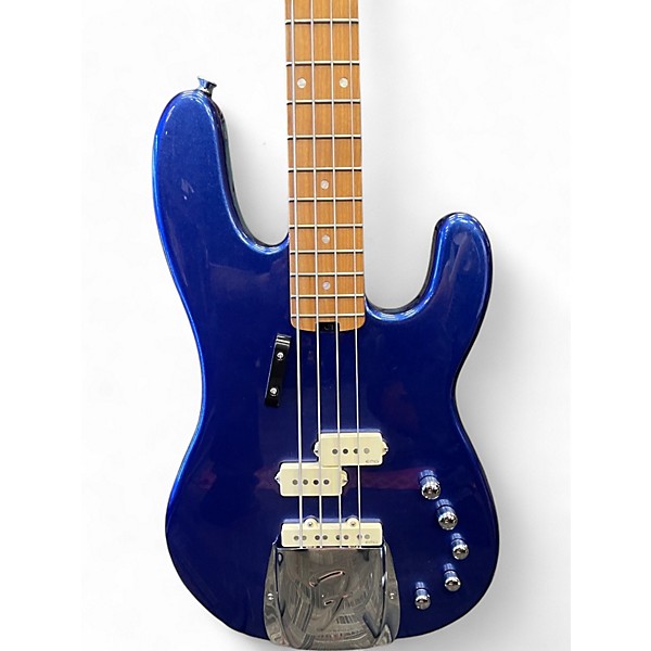 Used Charvel Pro-Mod San Dimas Bass PJ IV  Mystic Blue Electric Bass Guitar