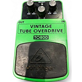 Used Behringer TO800 Vintage Tube Overdrive Effect Pedal