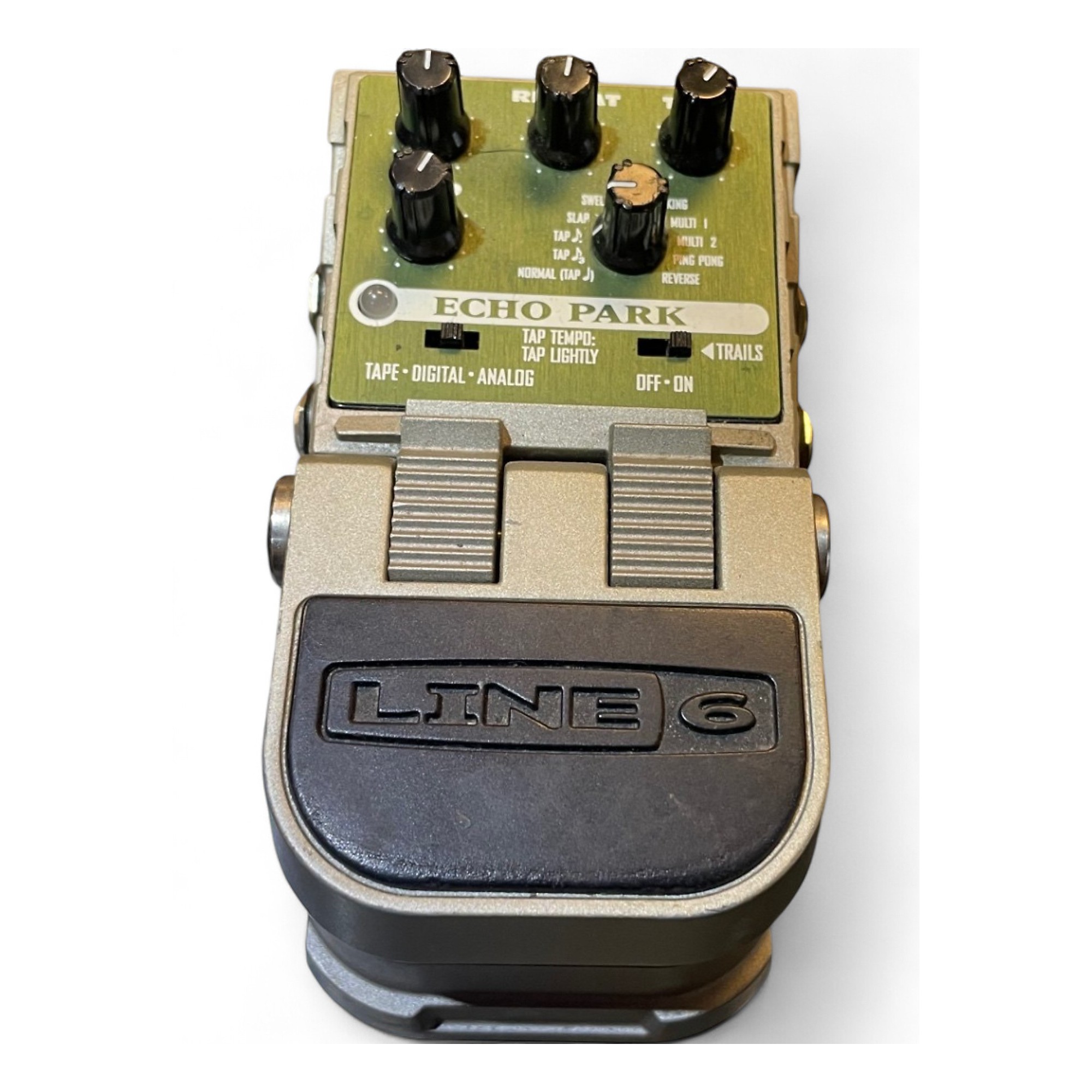 Used Line 6 Tonecore Echo Park Delay Effect Pedal | Guitar