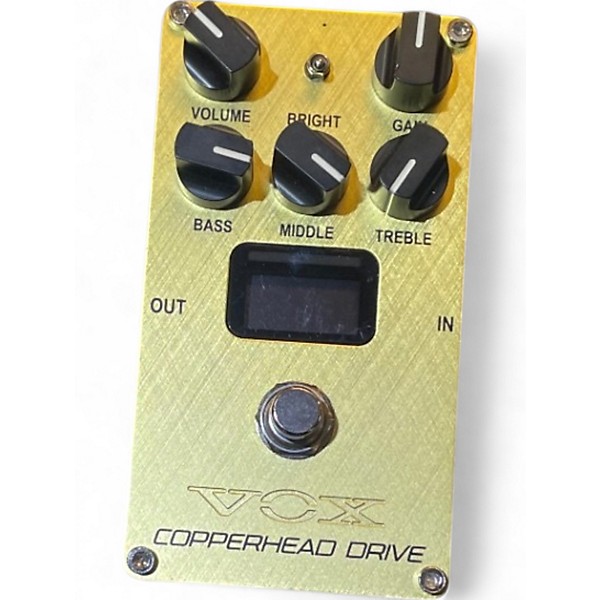 VOX Amps USA | Copperhead Drive Valve Distortion Pedal
