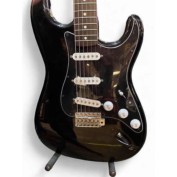 Used Fender ST362V STRATOCASTER BLACK Solid Body Electric Guitar