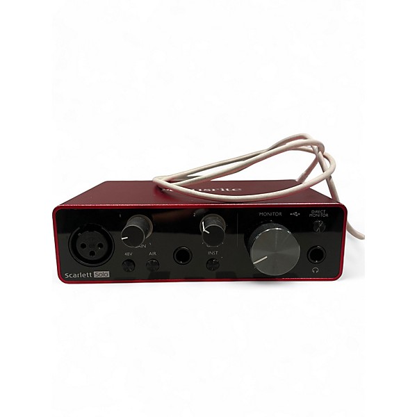 Used Focusrite Scarlett Solo Gen 3 Audio Interface