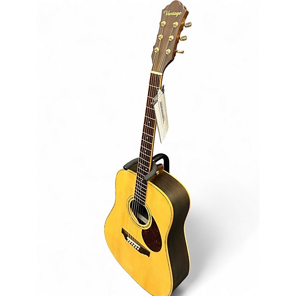Used Vantage vd500sns Natural Acoustic Guitar