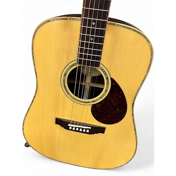 Used Vantage vd500sns Natural Acoustic Guitar