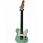 Used Fender American Performer Telecaster Hum Satin Surf Green Solid Body Electric Guitar thumbnail