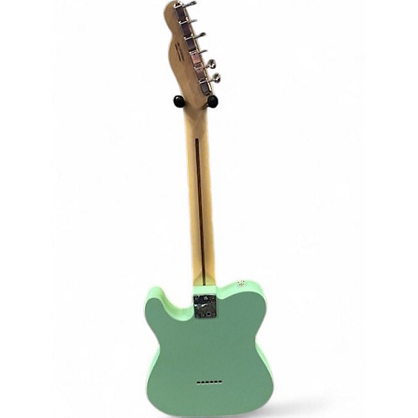Used Fender American Performer Telecaster Hum Satin Surf Green Solid Body Electric Guitar