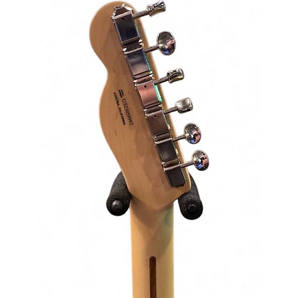 Used Fender American Performer Telecaster Hum Satin Surf Green Solid Body Electric Guitar