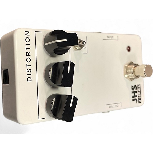 Used JHS Pedals DISTORTION WHITE Effect Pedal | Guitar Center