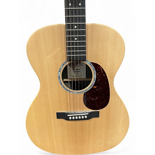 Used Martin x series special Natural Acoustic Electric Guitar