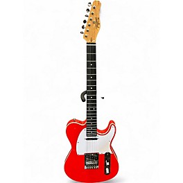 Used Tagima T550 Candy Apple Red Solid Body Electric Guitar