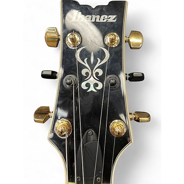 Used Ibanez ar520 Black and Gold Hollow Body Electric Guitar