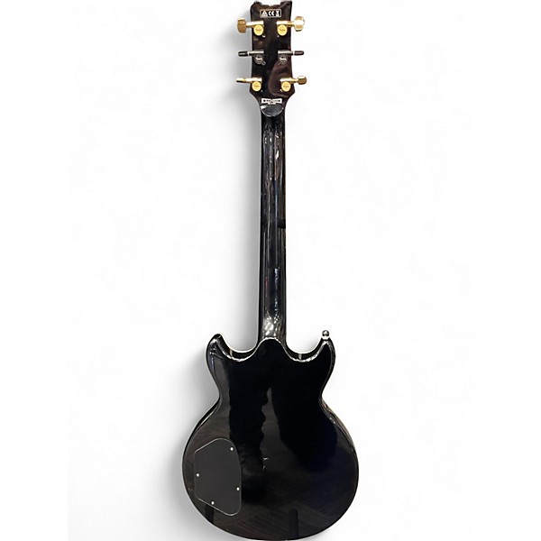 Used Ibanez ar520 Black and Gold Hollow Body Electric Guitar