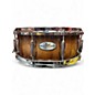 Used Pearl 14in BRIAN FASIER MOORE Brown Sunburst Drum thumbnail
