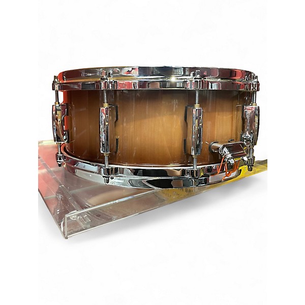 Used Pearl 14in BRIAN FASIER MOORE Brown Sunburst Drum