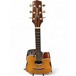 Used Takamine EG363SC Natural Acoustic Electric Guitar
