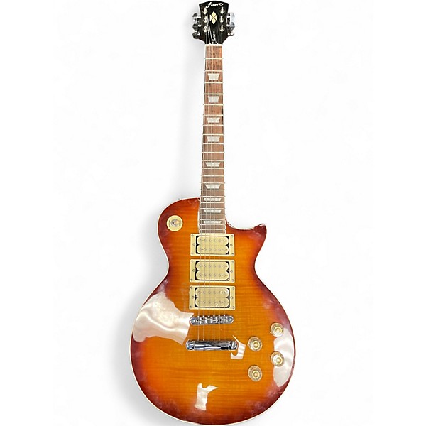 Used Firefly Classic Honey Burst Solid Body Electric Guitar