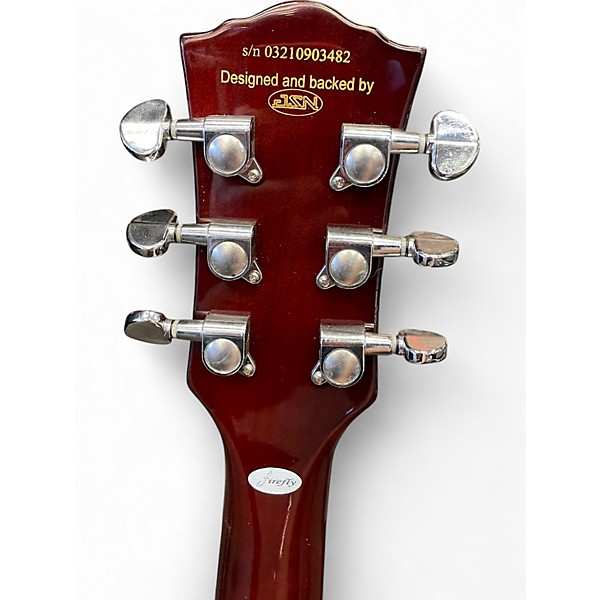 Used Firefly Classic Honey Burst Solid Body Electric Guitar