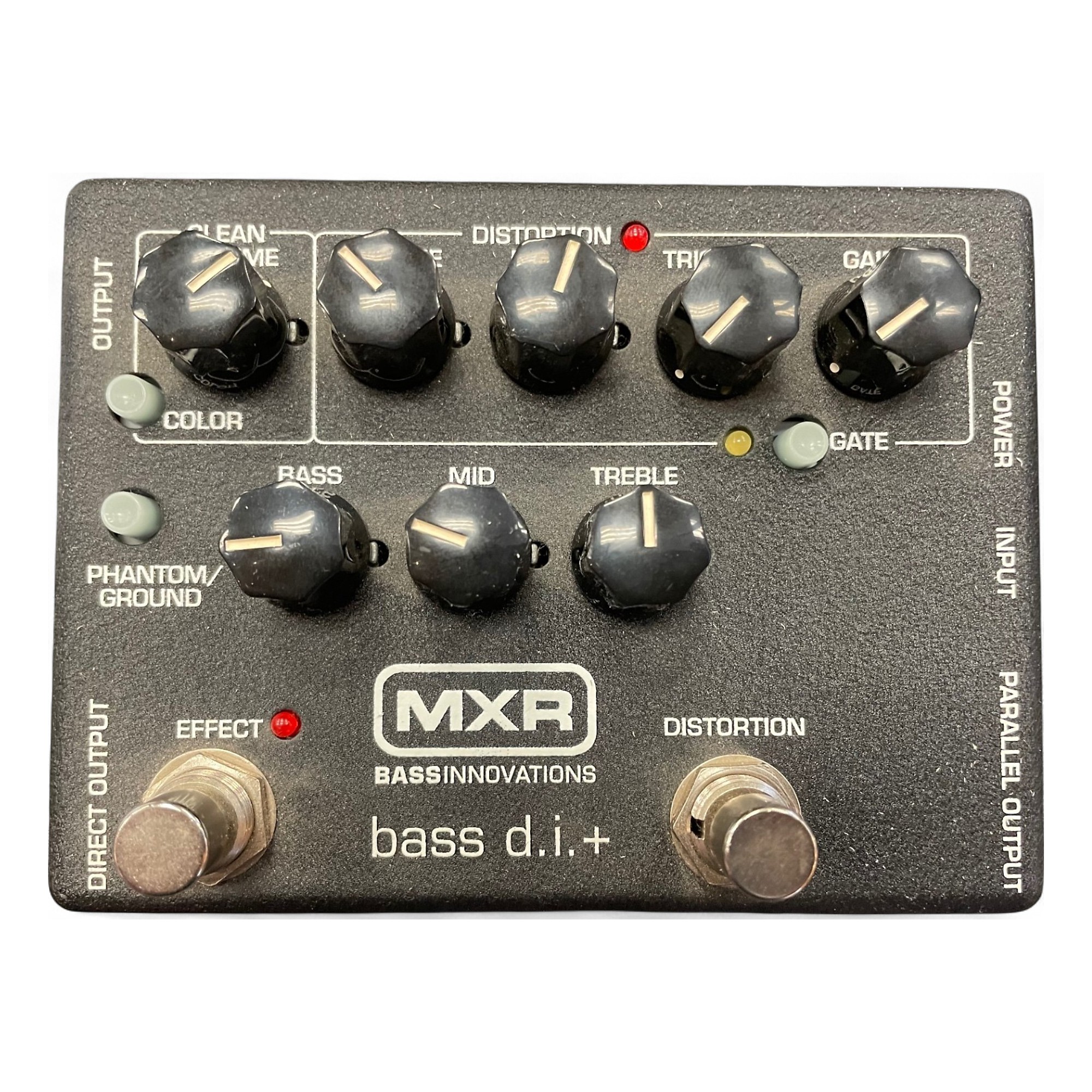Used MXR M80 Bass Direct Box with Distortion Effect Pedal